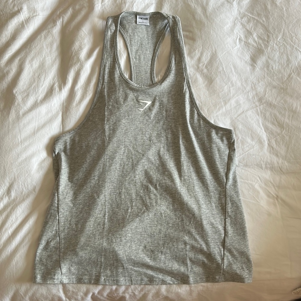 Gymshark Light Gray Tank Top